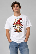 Witch Hat Mushroom - White