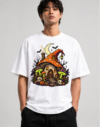 Witch Mushroom Cottage - White