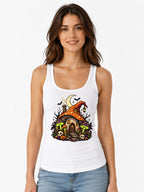 Witch Mushroom Cottage - White
