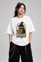 Witch Owl Coder - White