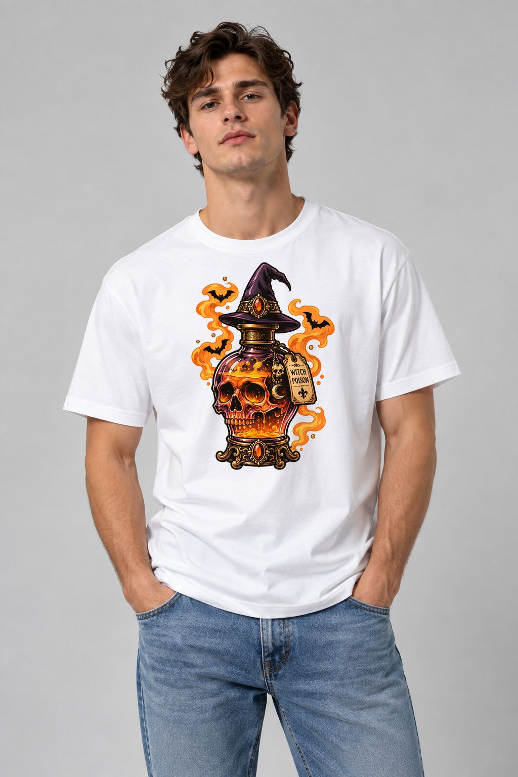 Witch Poison Potion - White