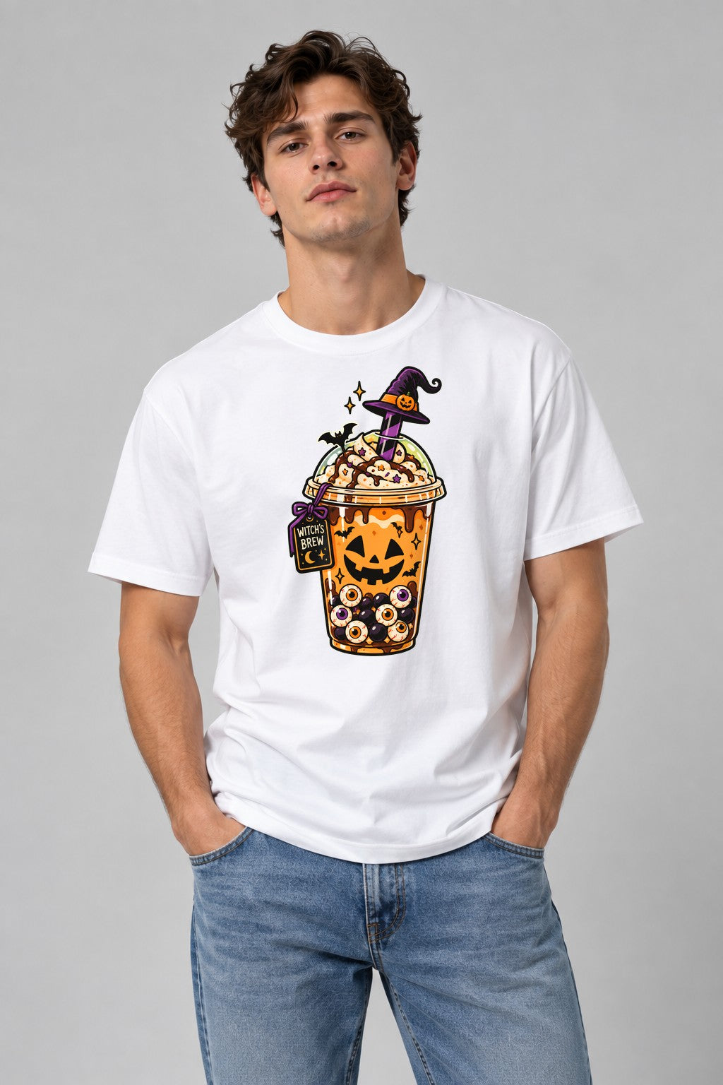 Witch's Brew Cup - White
