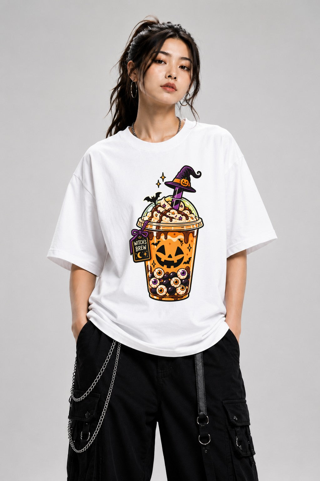 Witch's Brew Cup - White