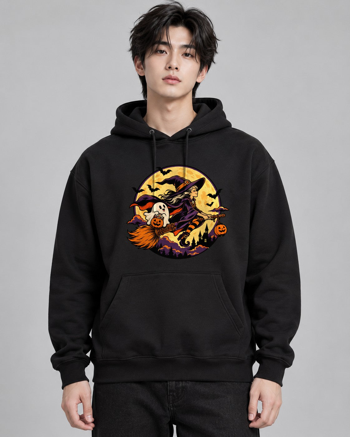 Witch's Moon Flight - Black