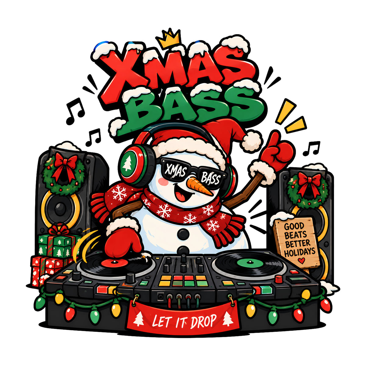 Xmas Bass DJ