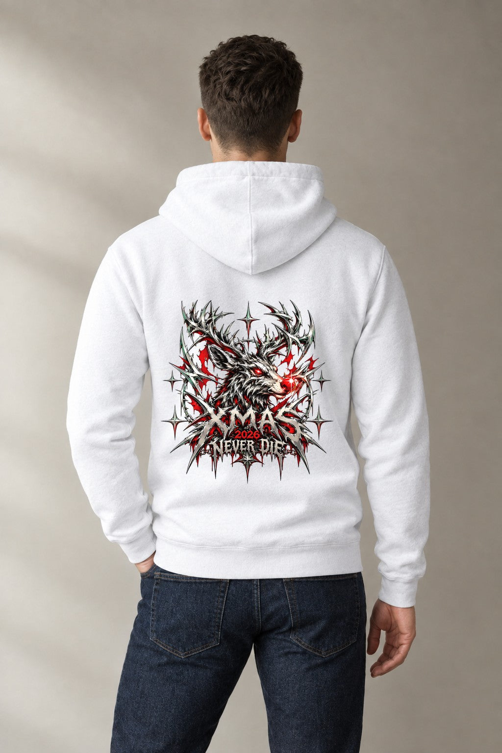 Xmas Never Dies - White