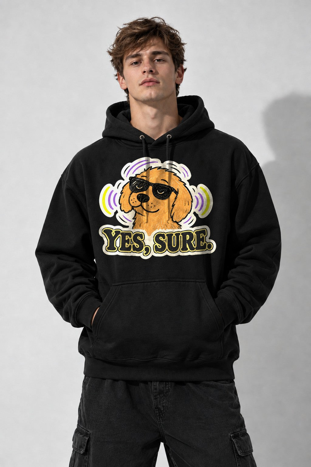 Yes Sure Dog - Black