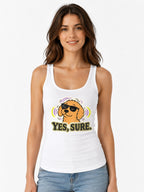 Yes Sure Dog - White