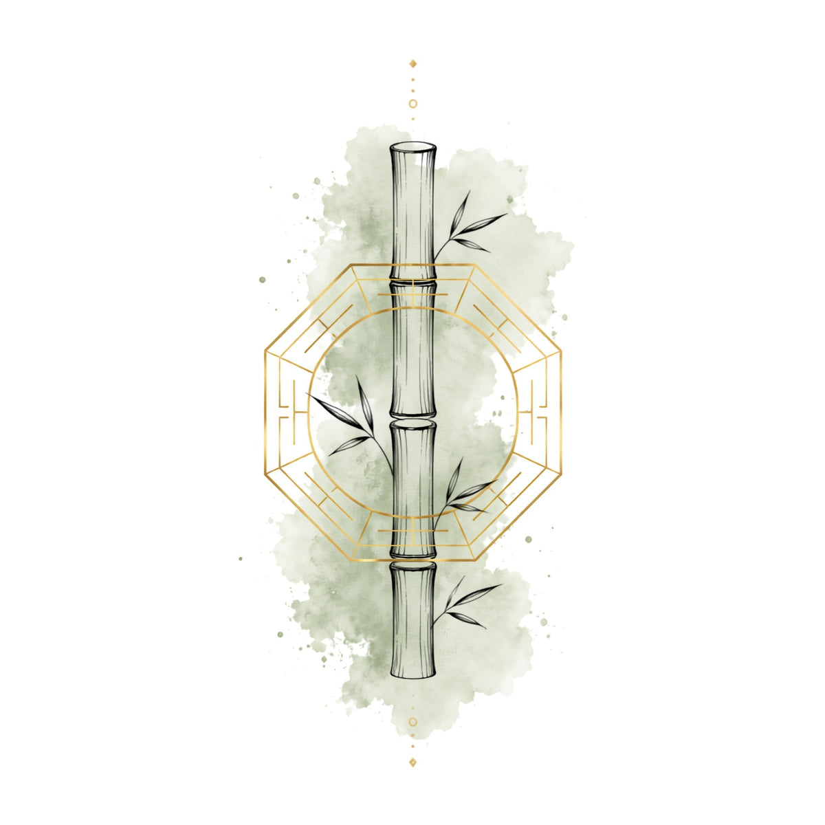 Zen Bamboo Octagon
