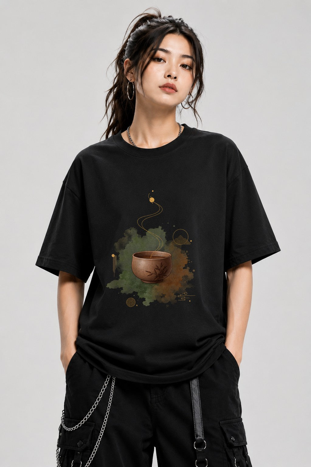 Zen Tea Bowl - Black