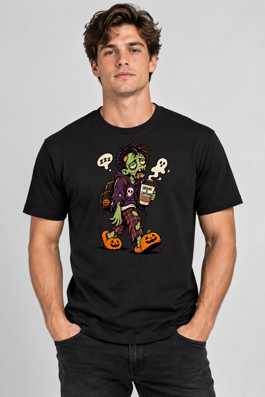 Zombie Coffee Student - Black