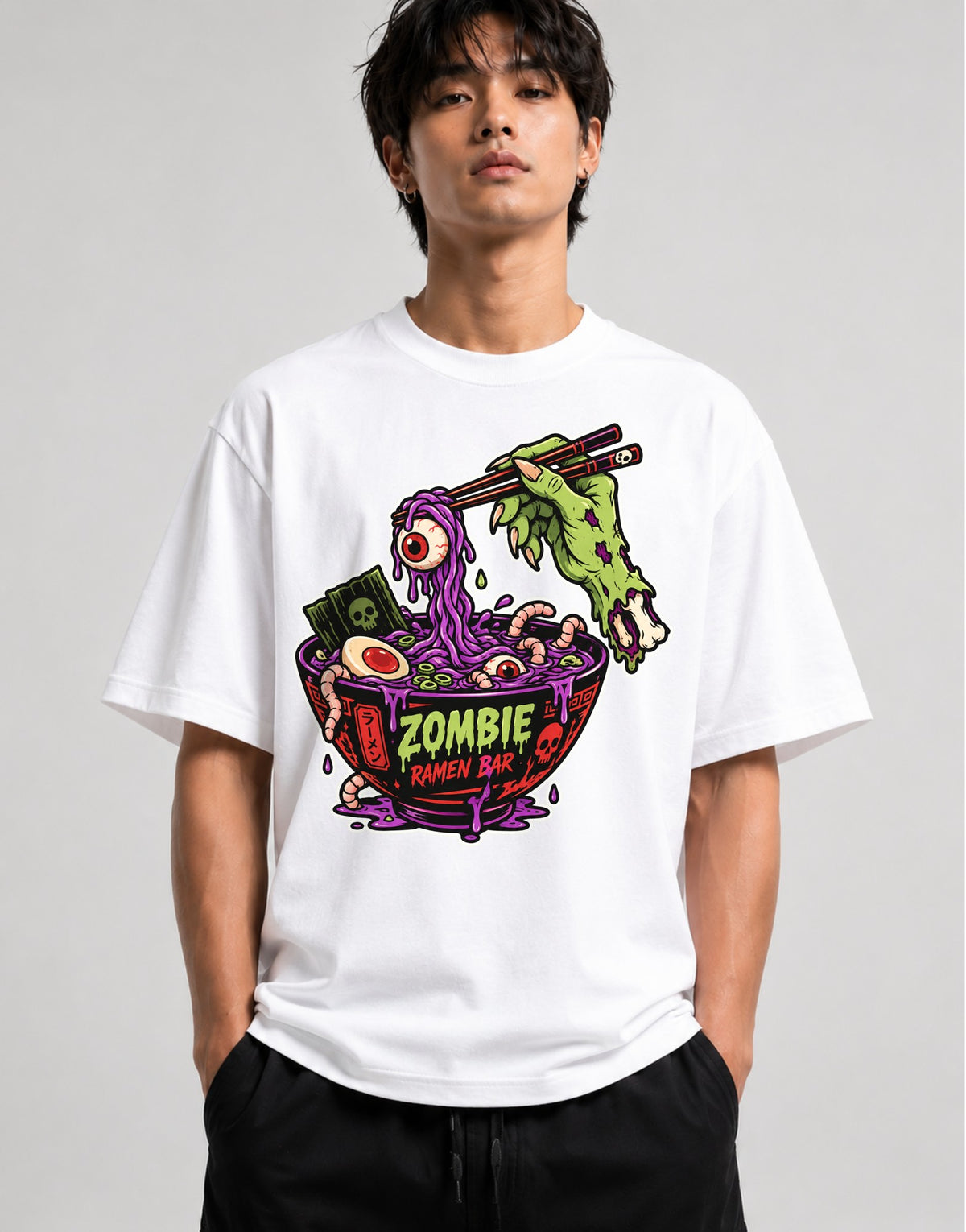 Zombie Ramen Bar - White