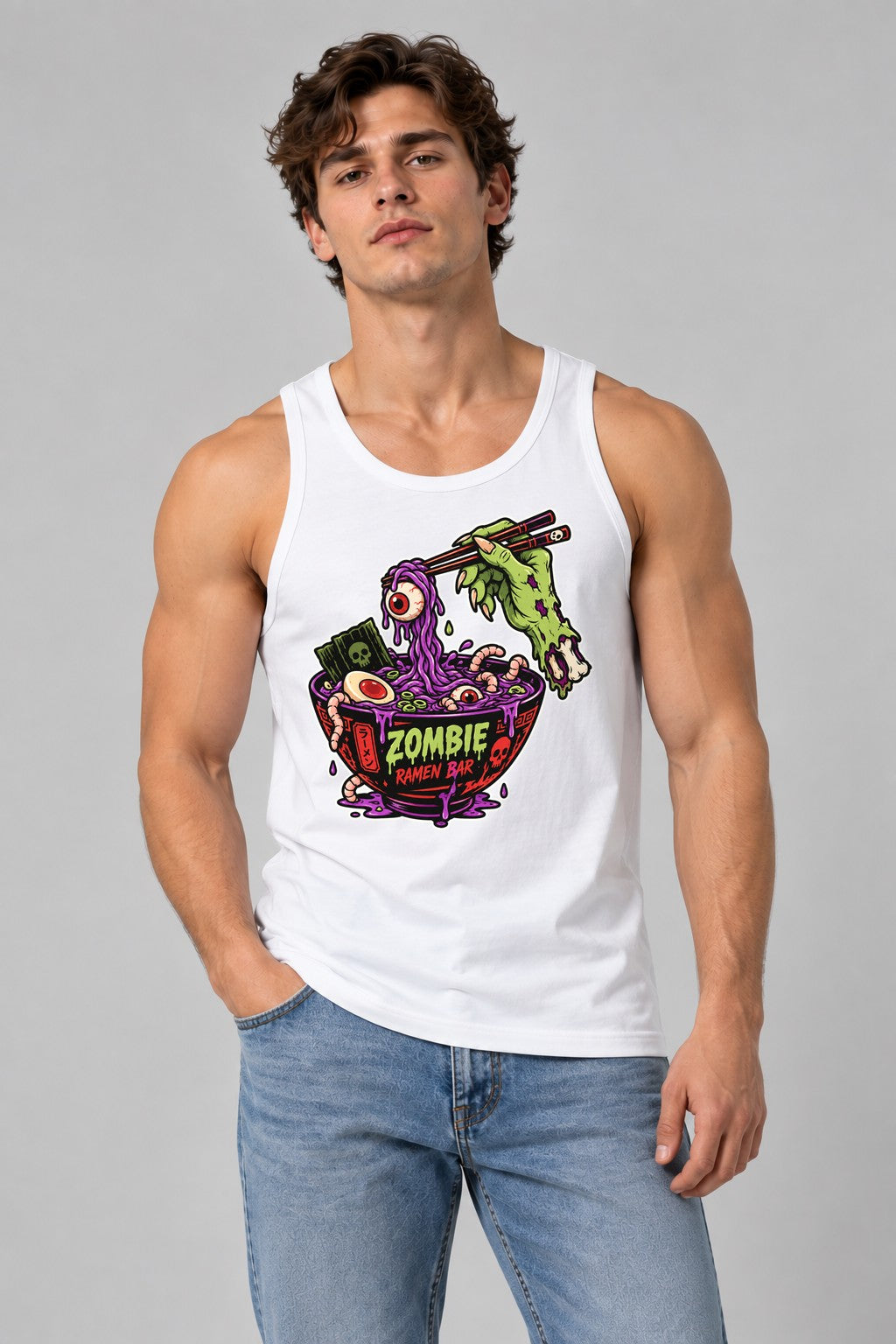 Zombie Ramen Bar - White