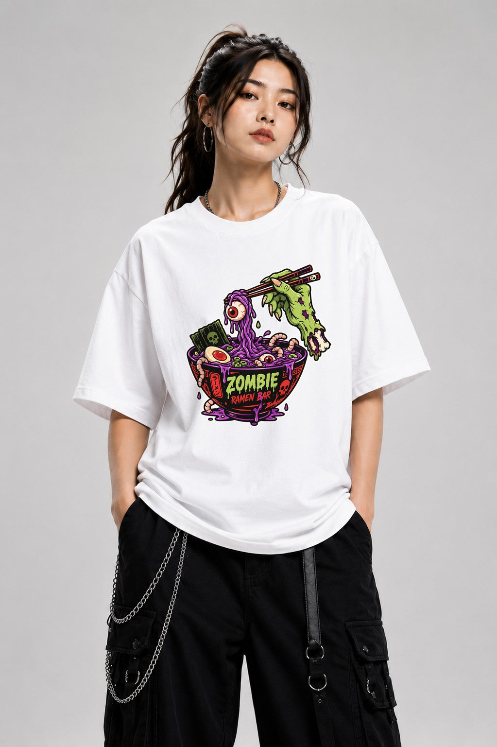 Zombie Ramen Bar - White